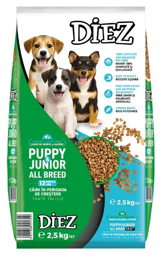 DIEZ Puppy & Junior All Breed (1–12 months)